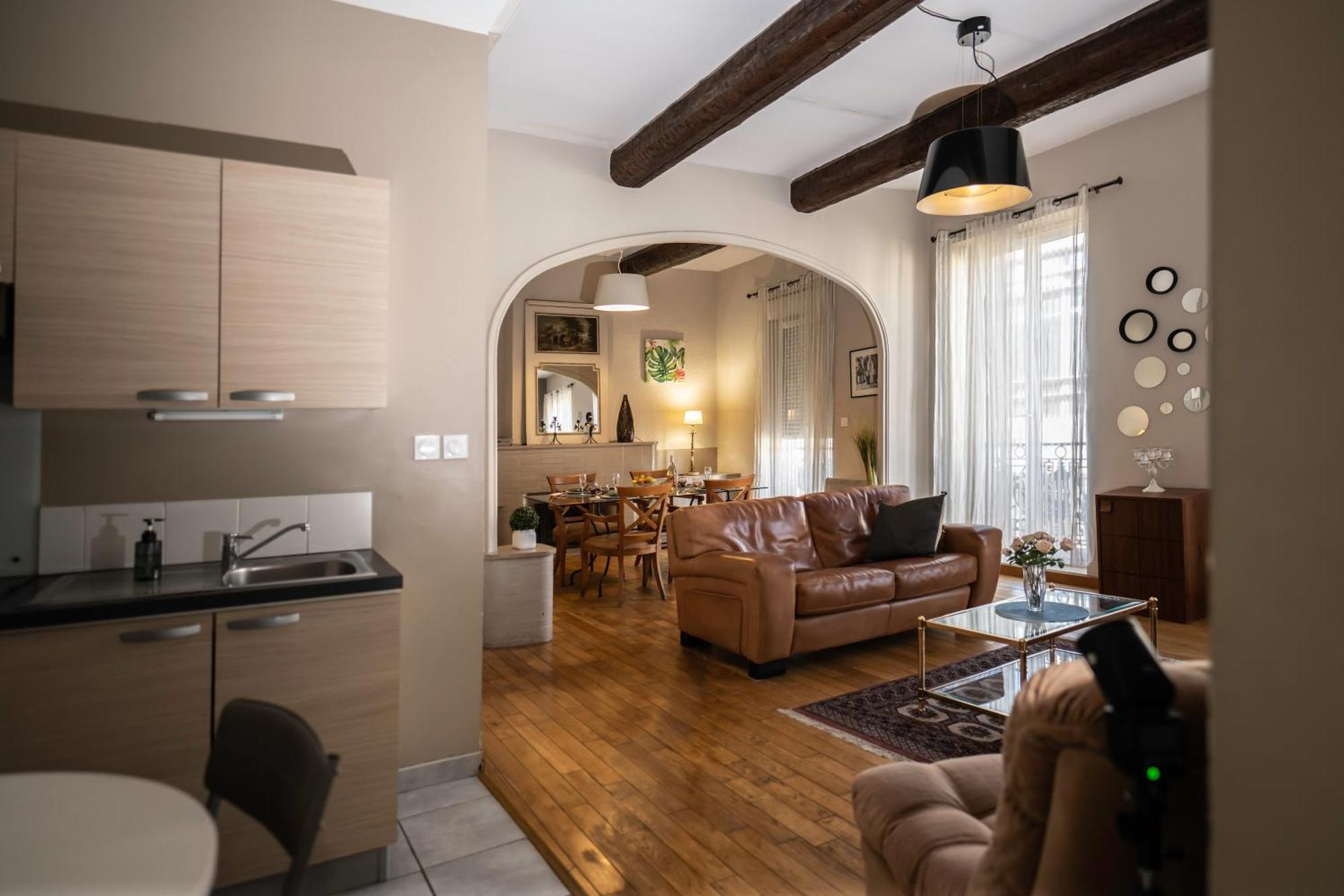 Saëns 4-T3 avec garage privé optionnel-Centre historique et plages à 16km ! Béziers Exterior foto